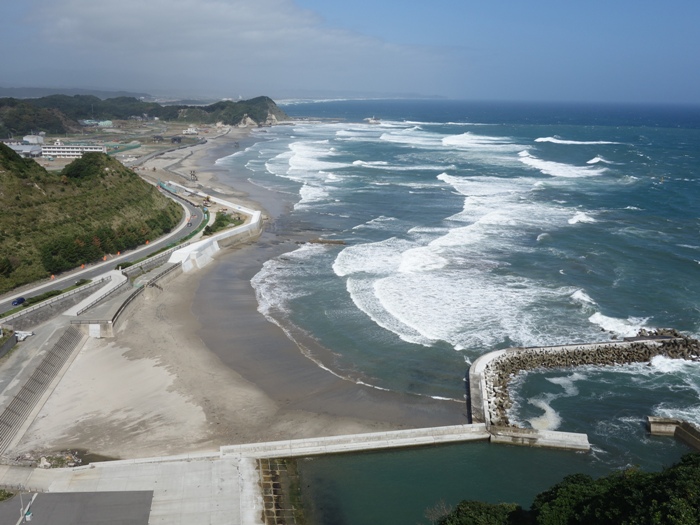塩屋崎灯台からの眺め