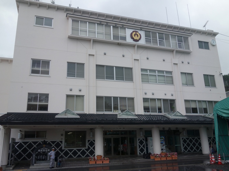 大槌町役場　旧・大槌小学校