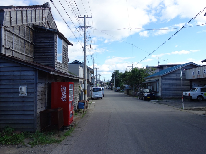 江差　津花の道