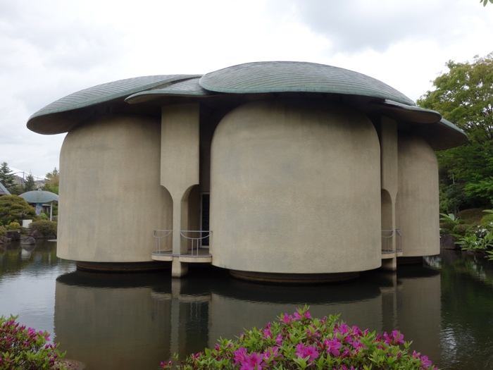 村野藤吾設計による瞑想館