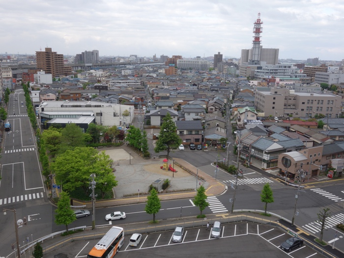 東映ホテルからの風景