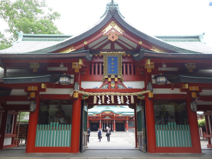 日枝神社山門