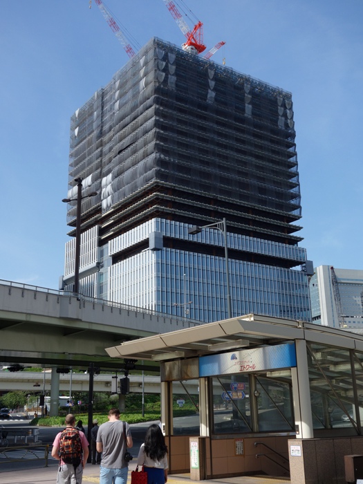 赤坂プリンスホテル、工事中