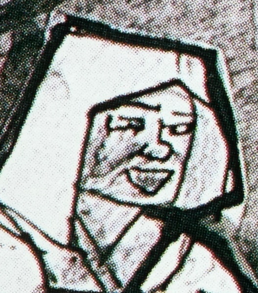 須田剋太『小仏峠付近』を部分拡大