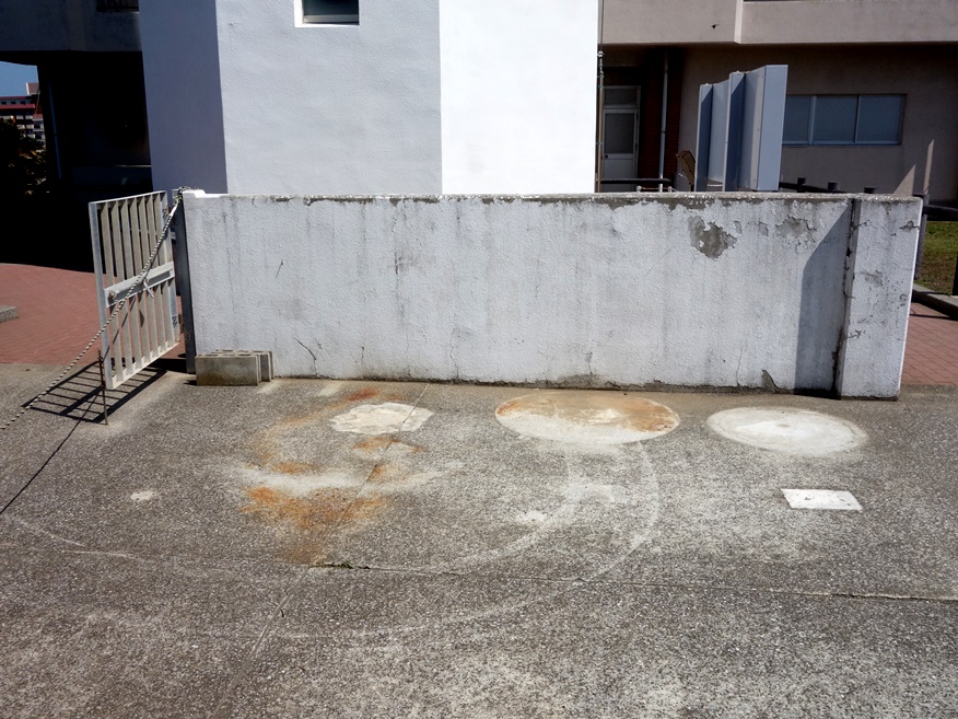 野島崎灯台　若草丸のイカリ展示跡