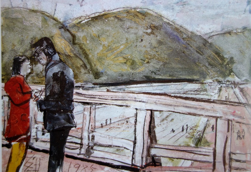 須田剋太『嵯峨