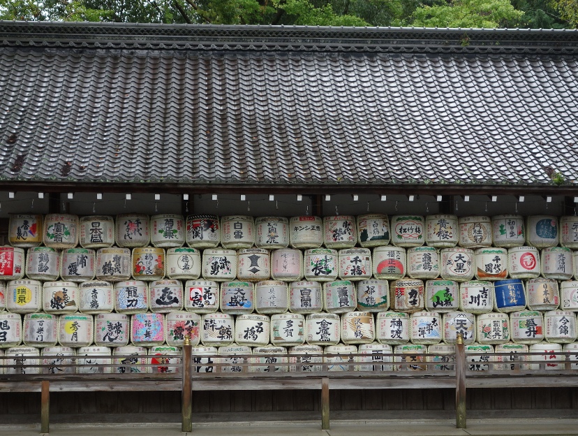 松尾大社の酒樽