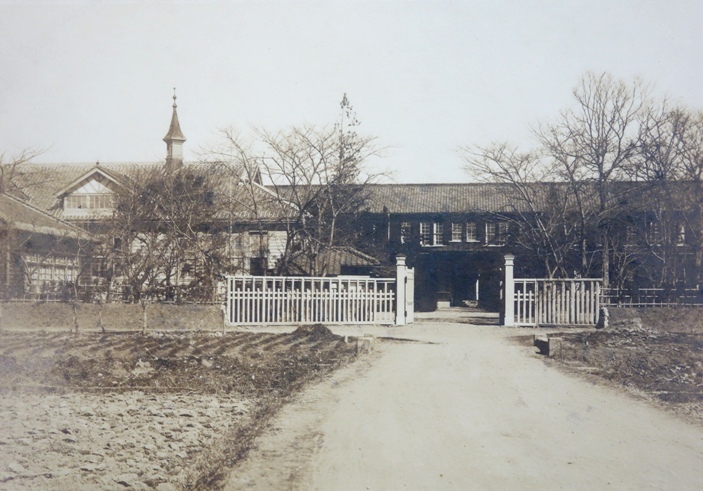 熊谷中学校の古い校舎