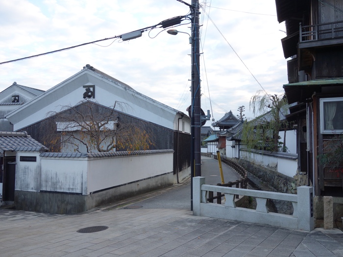 うすくち龍野醤油資料館別館前からの眺め