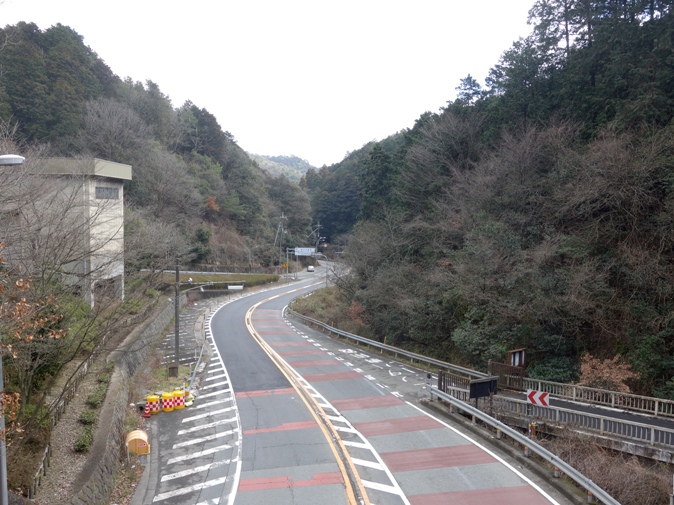 国道９号線　老ノ坂付近　