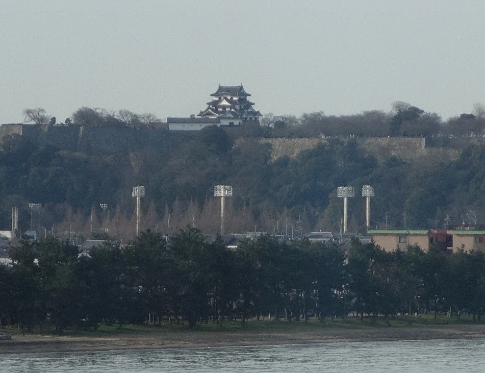 彦根ビューホテルから彦根城