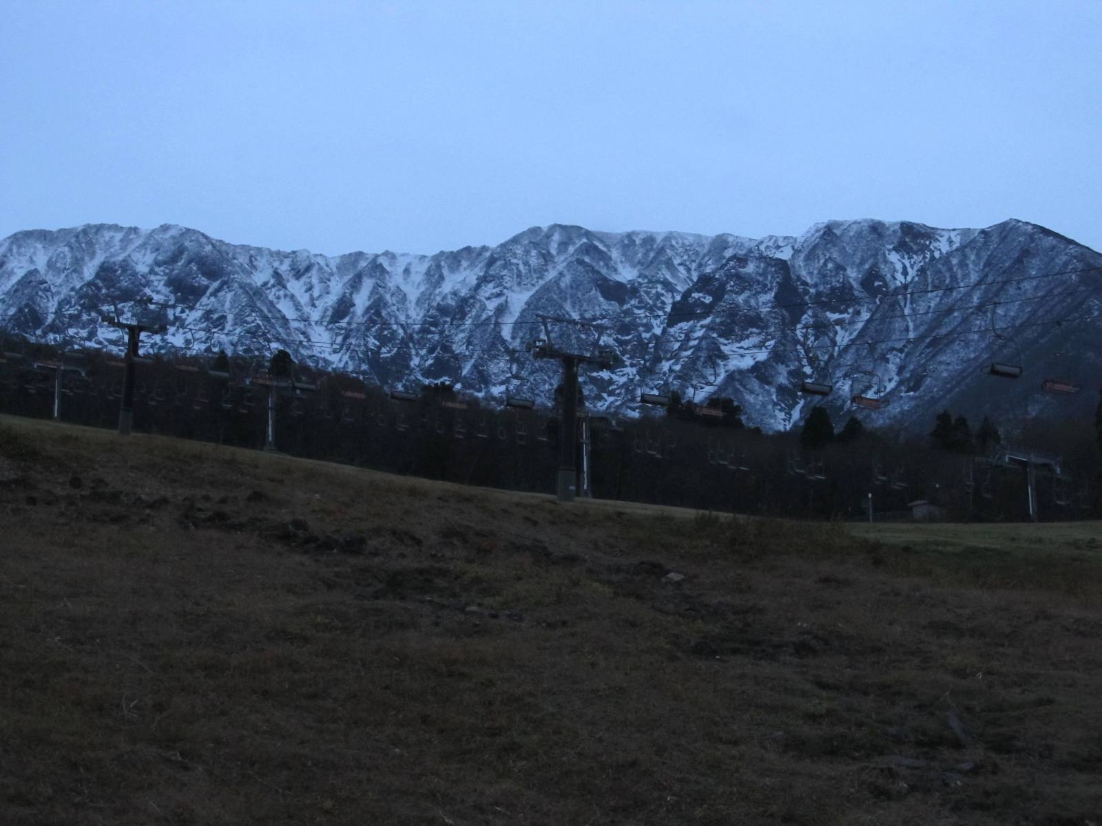大山ホワイトパレスからの大山