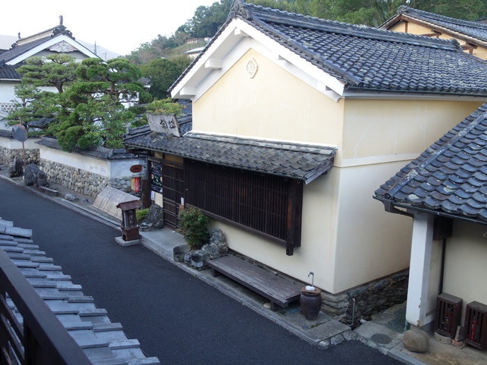 月之家の前の通り