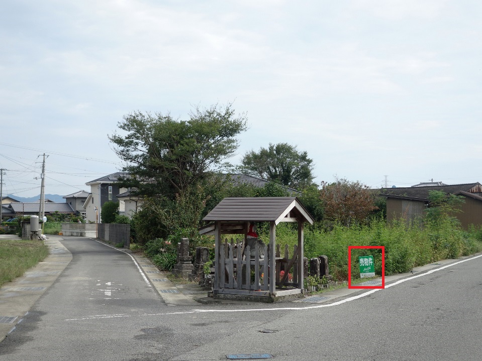 石井町の野の分かれ道