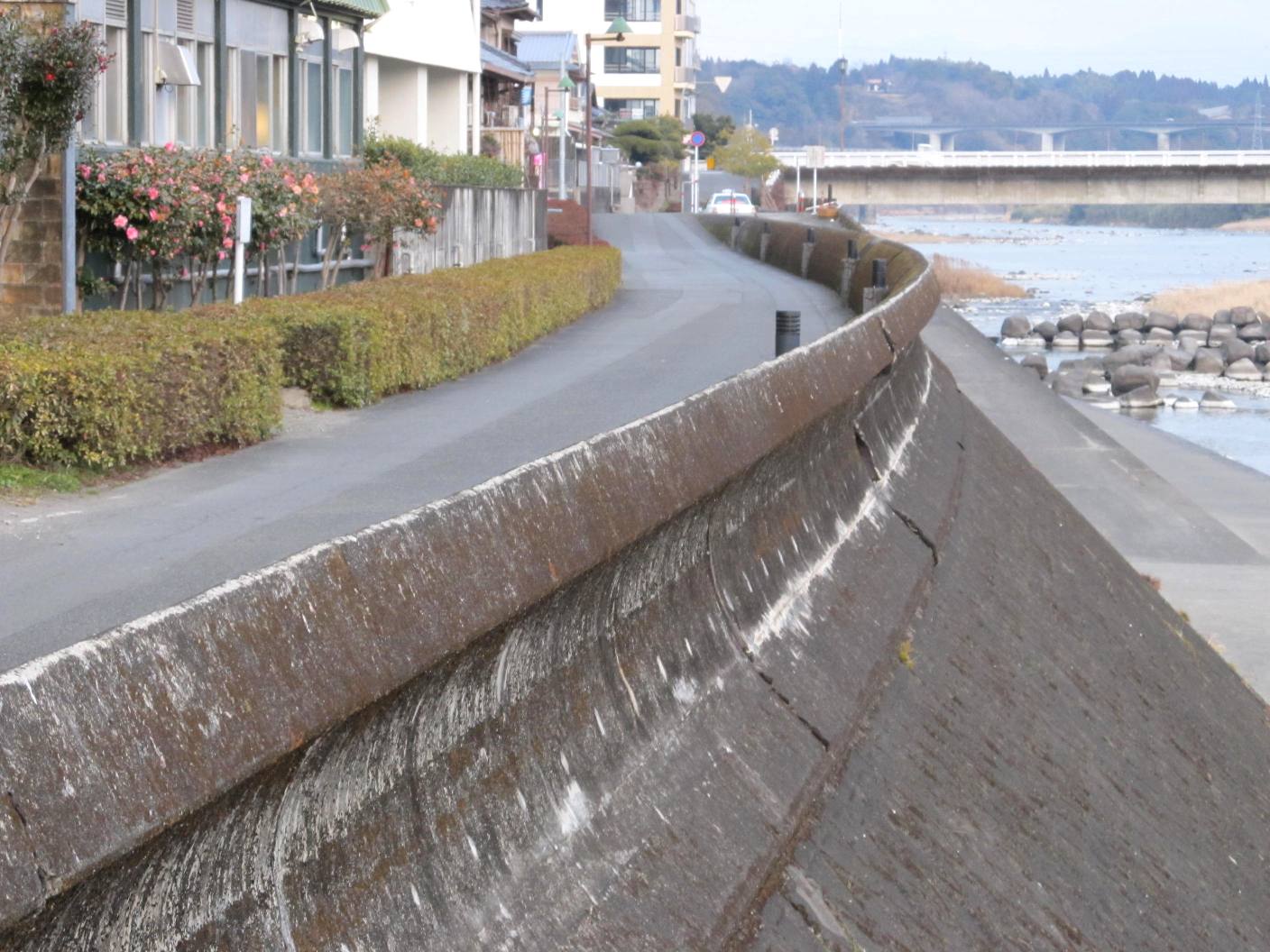 人吉温泉と球磨川