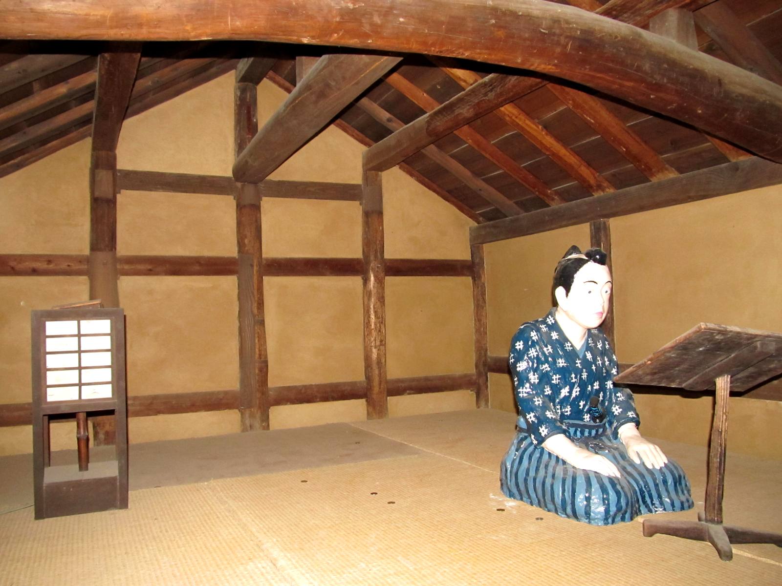 福沢諭吉が学んだ二階の部屋