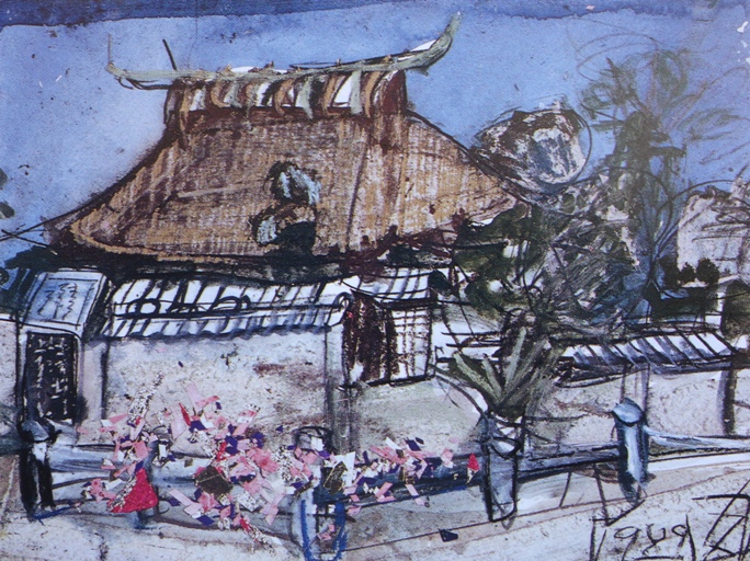 須田剋太『中津の諭吉』