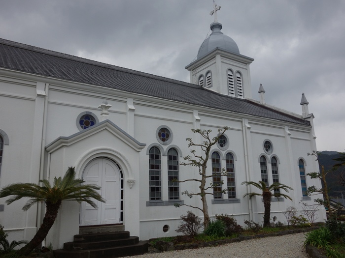 大江天主堂、側面