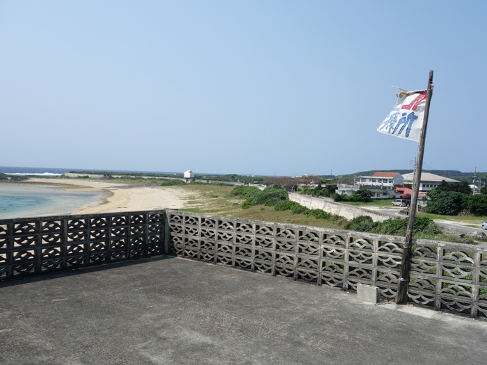 Dr.コトー診療所の屋上からの海