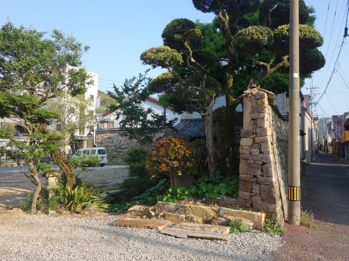 厳原　解体中の屋敷