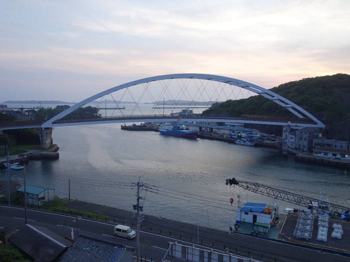 アイランド壹岐２号館から郷ノ浦港